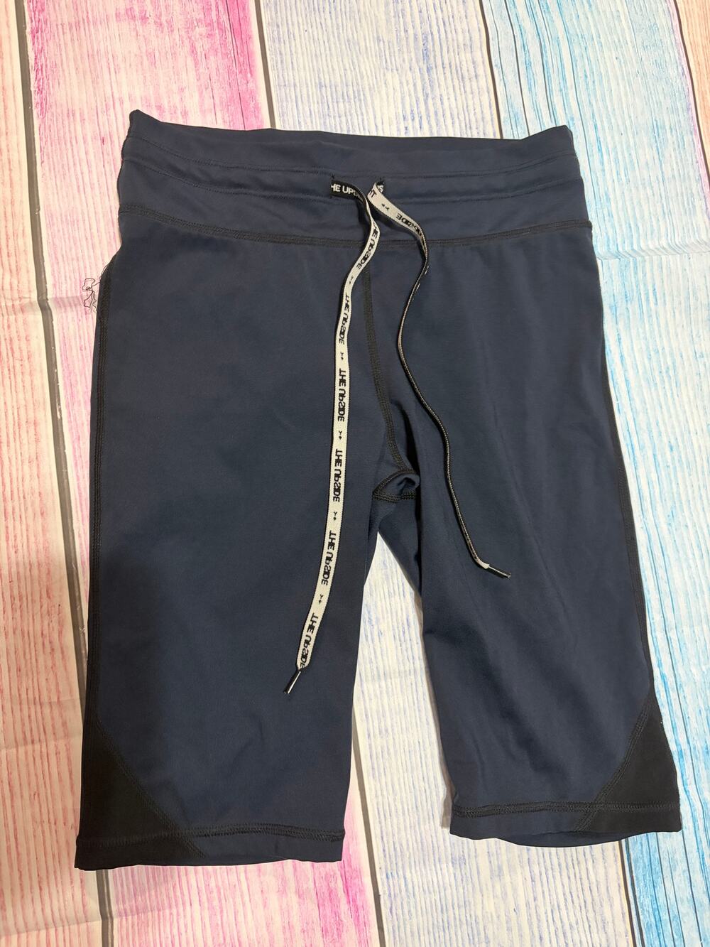 The Upside 5” Spin Shorts Navy Blue Women’s US 6 / AU Small EUC